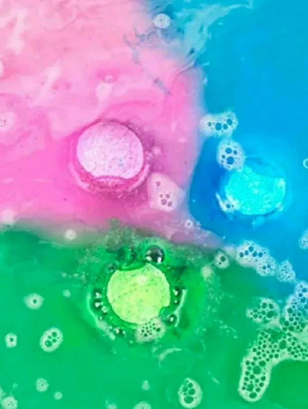 Rainbow Bath Bombs- Tropical Rainbow Scent